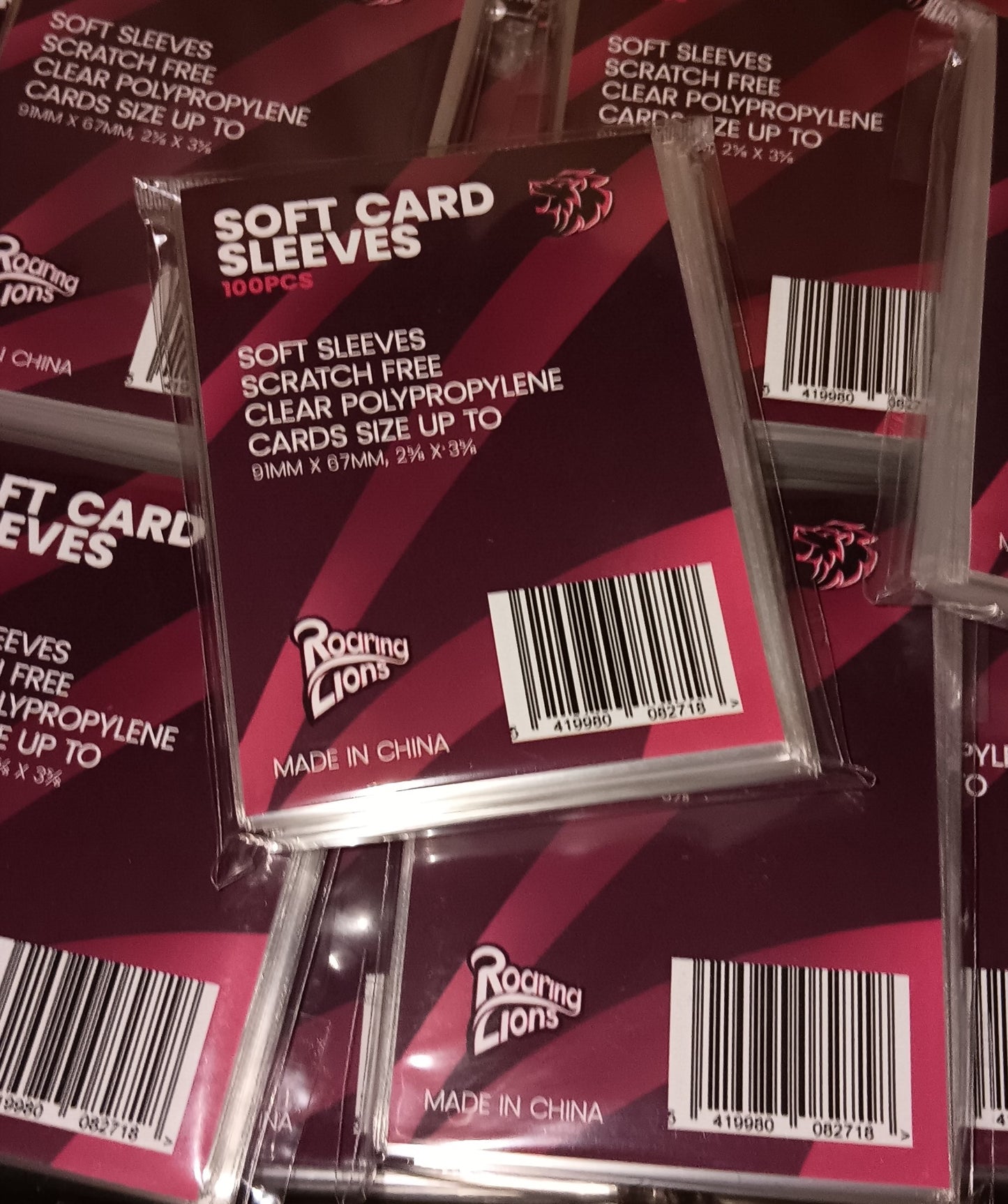 Soft Card Sleeves - 100pcs