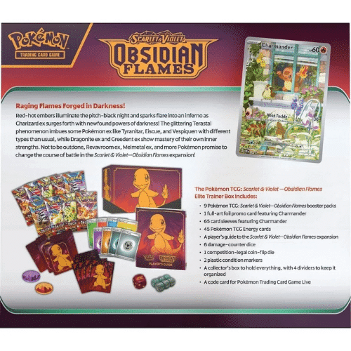 Obsidian Flames - Elite Trainer Box - ENGLISH